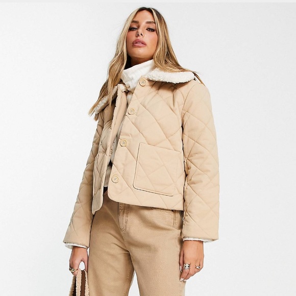 Other Stories Quilted Jacket With 
